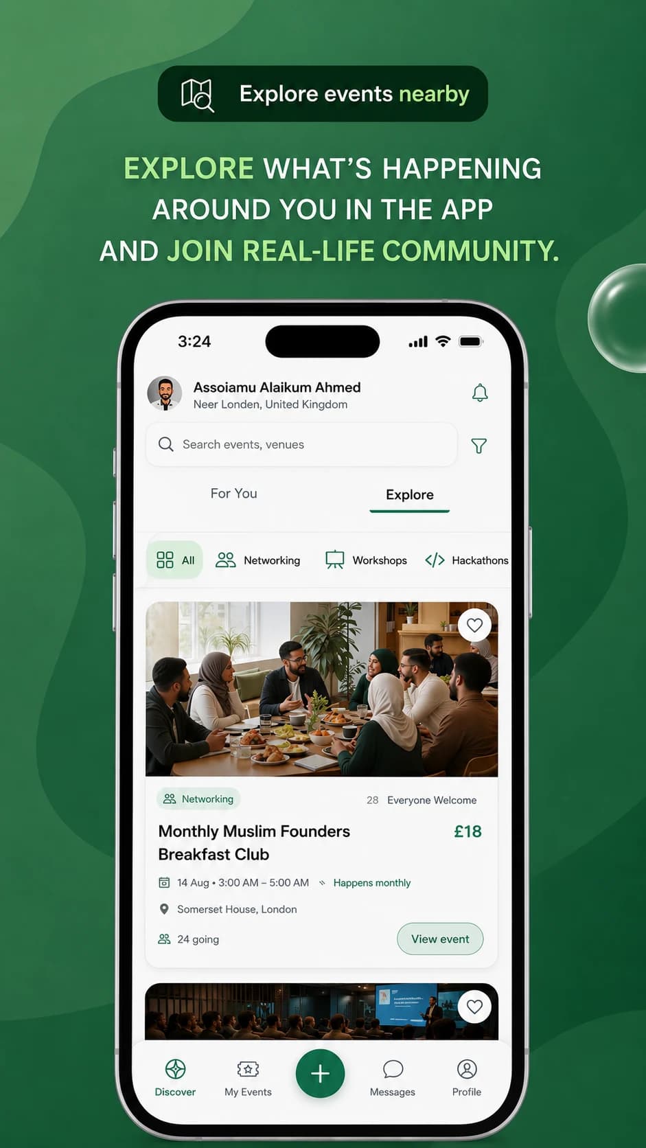Explore by what matters in the Haaameem iOS app