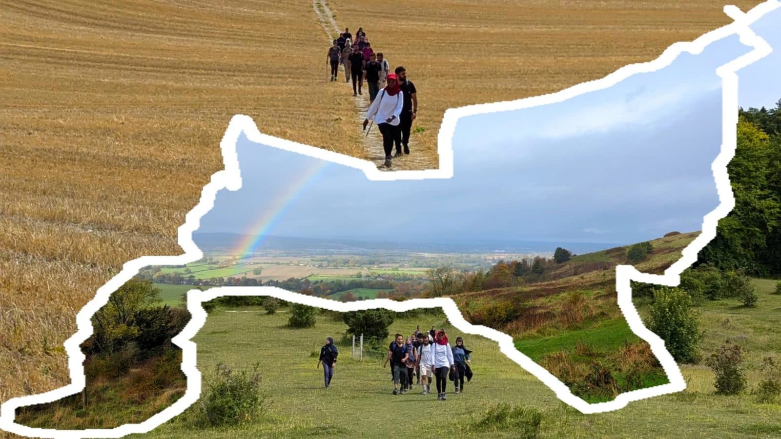 Event poster for Hike: Wendover, Chiltern Hills via Coombe Hill & Chequers Trail